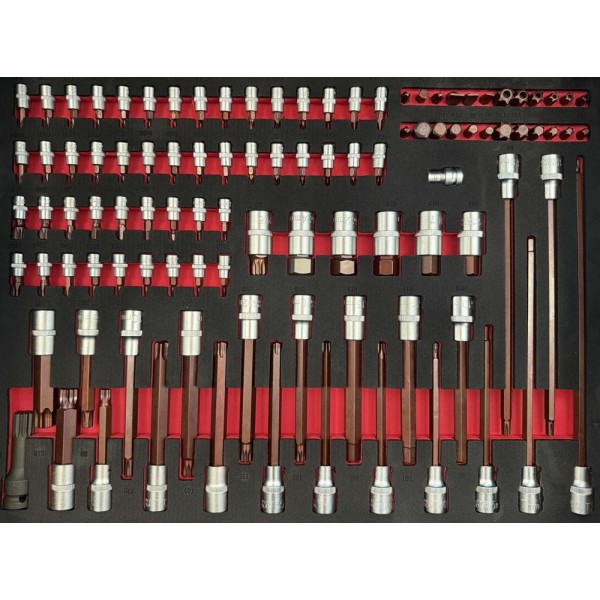 Įrankių spintelė su 7 stalčiais su įrankiais 327VNT.